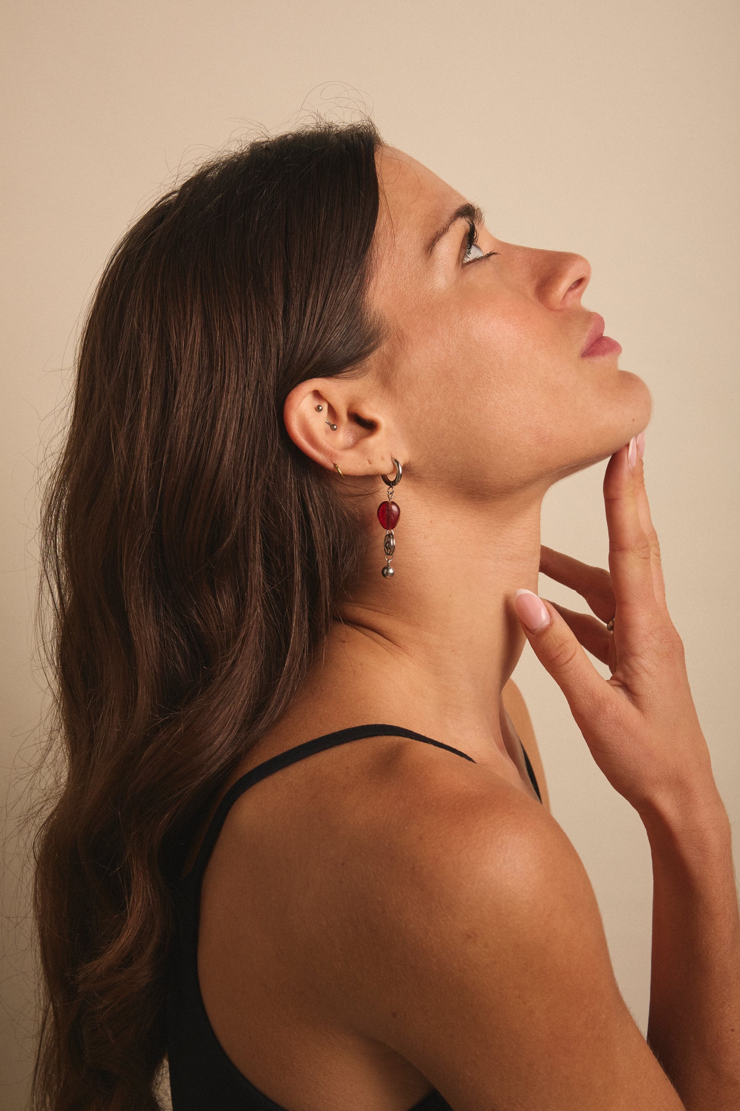 Mono Boucle Red Velvet