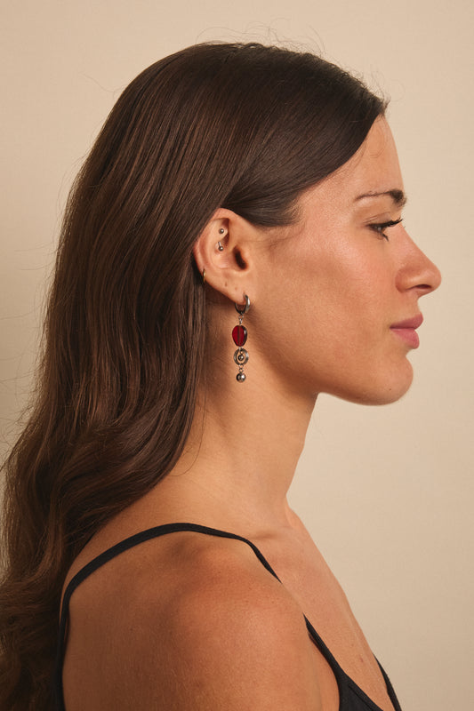 Mono Boucle Red Velvet