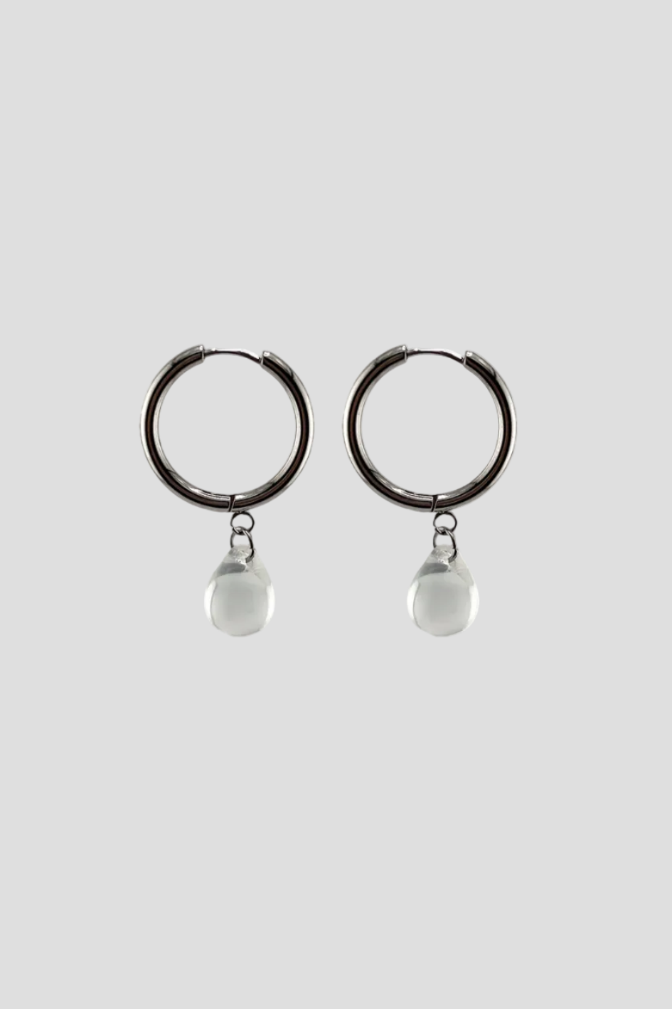 Boucles d'oreilles Clear Drop Gold