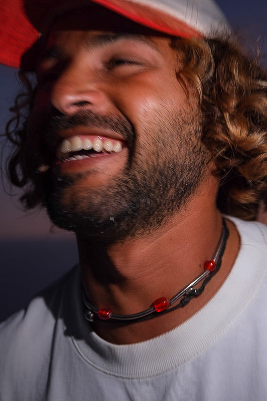 Collier Nomad Rouge #1