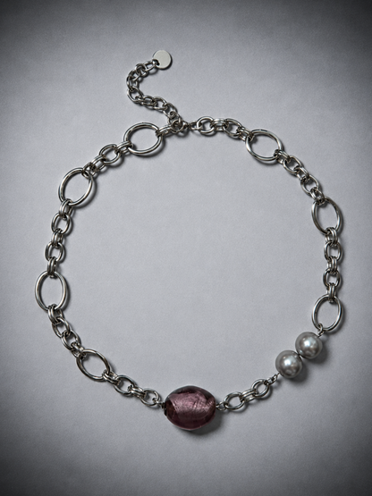 Collier Genesis violet