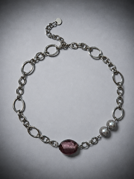 Collier Genesis violet