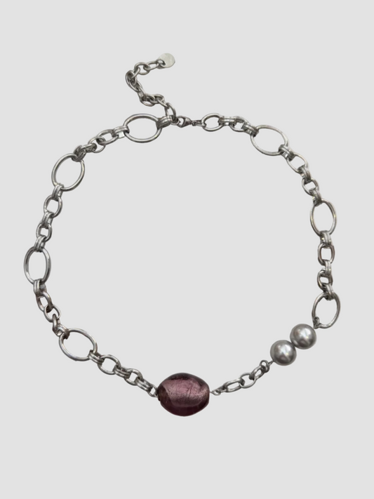 Collier Genesis violet