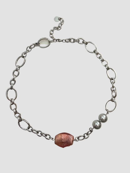 Collier Genesis rose