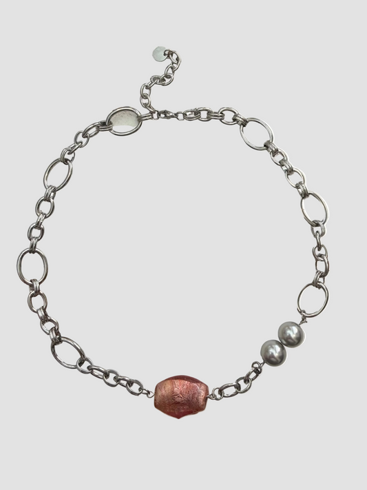 Collier Genesis rose