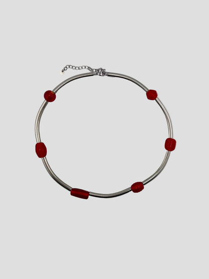 Collier Nomad Rouge #1