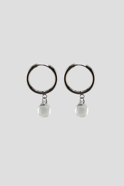 Boucles d'oreilles Clear Drop Gold